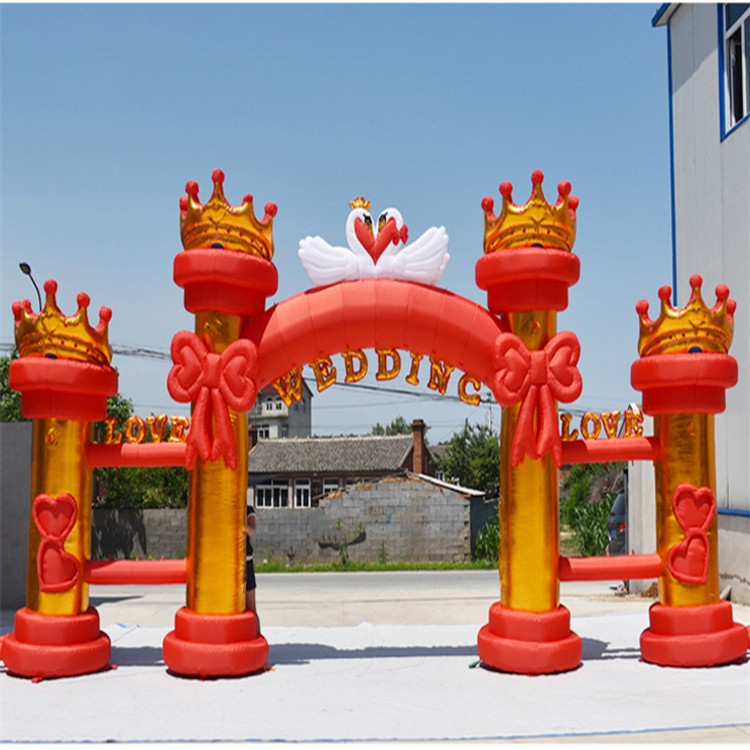 蒙山节庆充气拱门